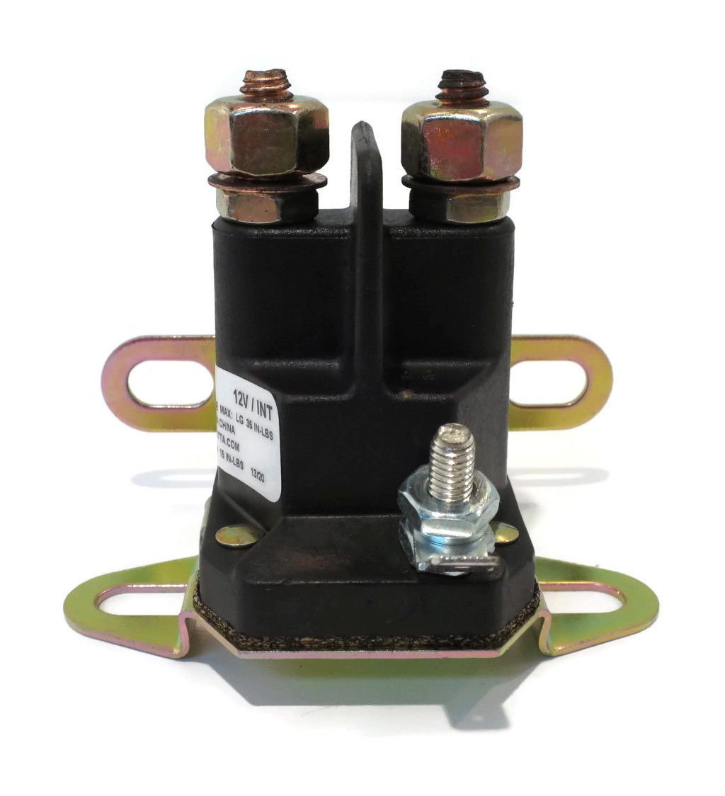 The ROP Shop Universal 3 Post/Pole 12 Volt Starter Solenoid Riders Lawn