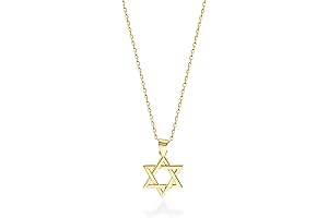 Gold Star of David Necklace: A Timeless Symbol of Jewish Faith
