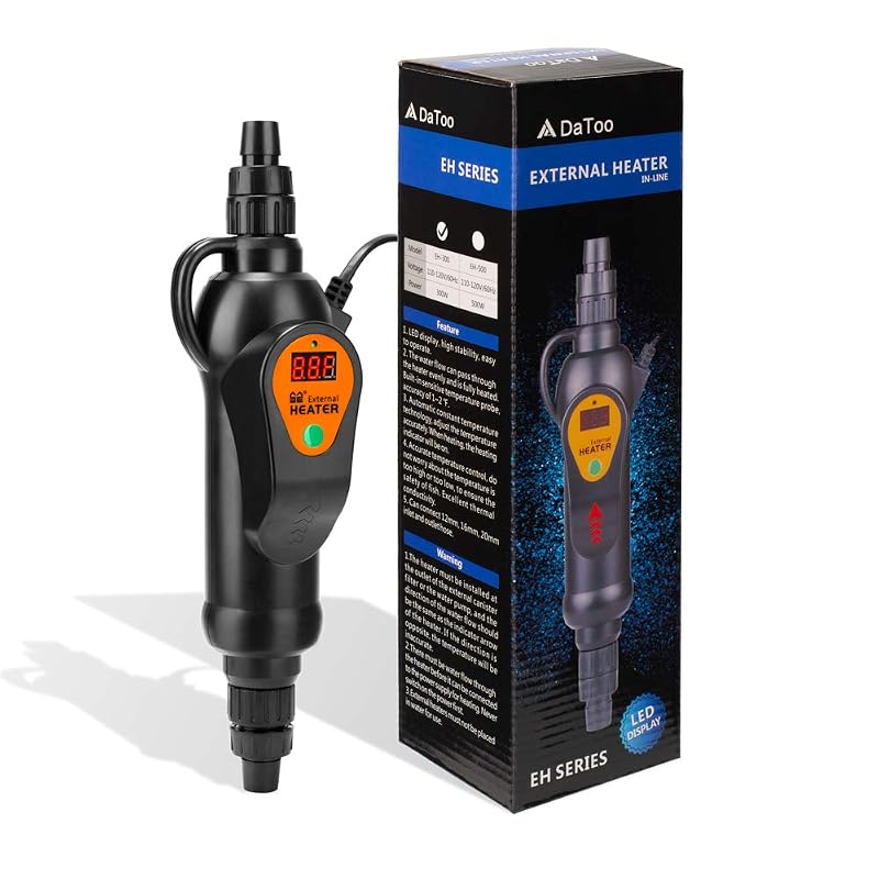 Aquecedor Externo para Aquário DaToo 300 W para Filtro Canister