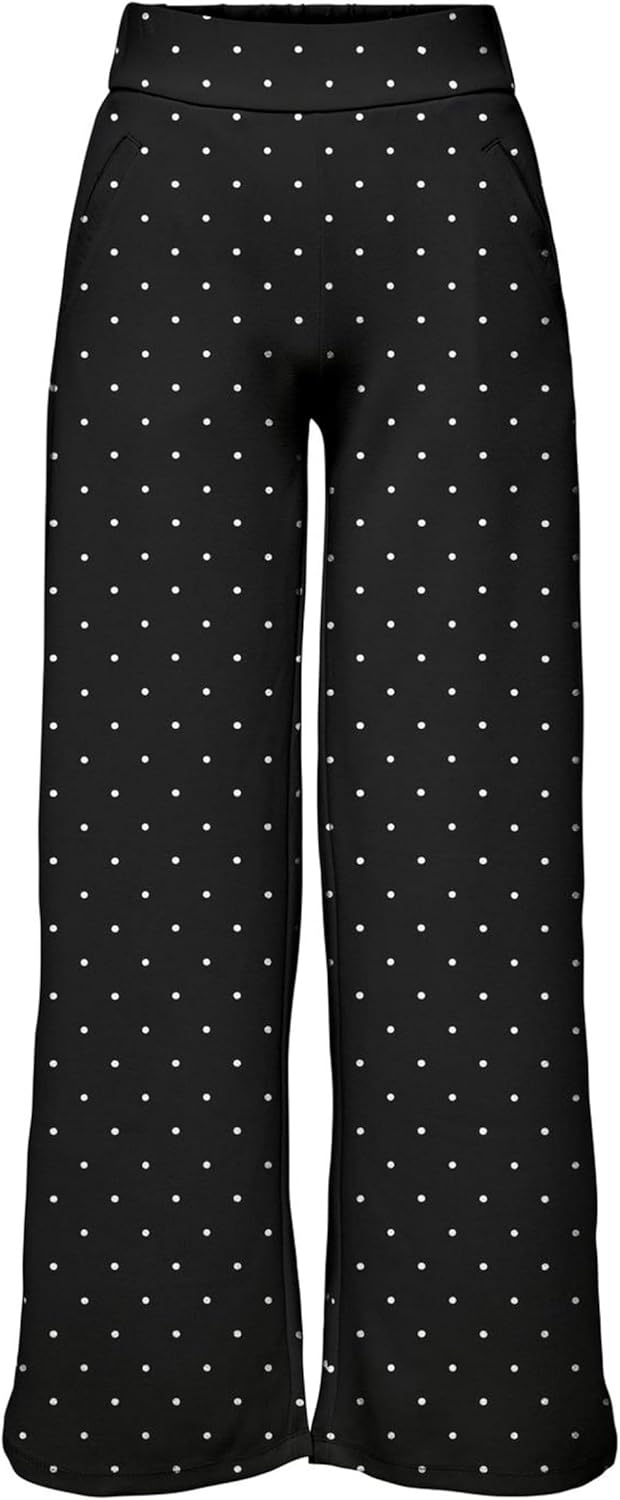 JdY Jdylouisville Catia Wide Pant JRS Noos broek voor dames, Chateau Gray, XL / 34L