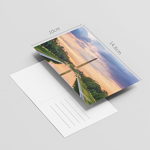 Miniatura 2 de Paquete de 20 postales vintage de Estados Unidos Washington DC paisaje, tarjetas postales de todo el mundo, tarjetas de felicitación para viajes del