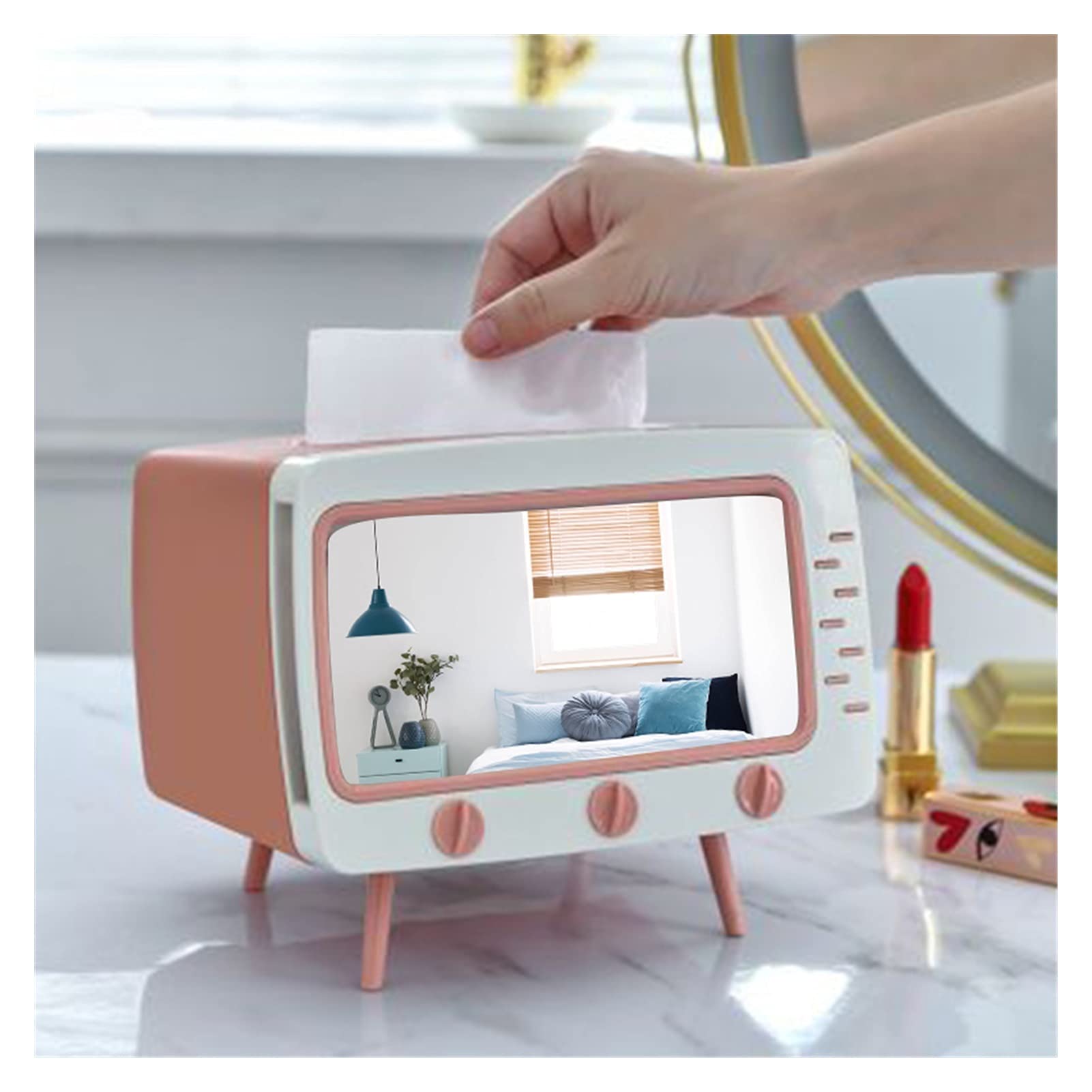 Porta-dispenser universale per scatole di guanti e di fazzoletti di carta