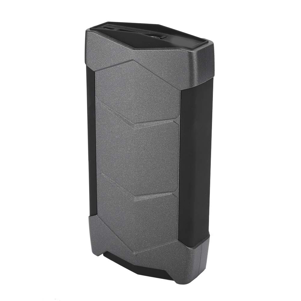 Arrancador de Batería de Coche Portátil, Cargador Negro de 12000mAh, Banco de Energía, Diseño Compacto, Kit de Emergencia, Impermeable, a Prueba de Polvo