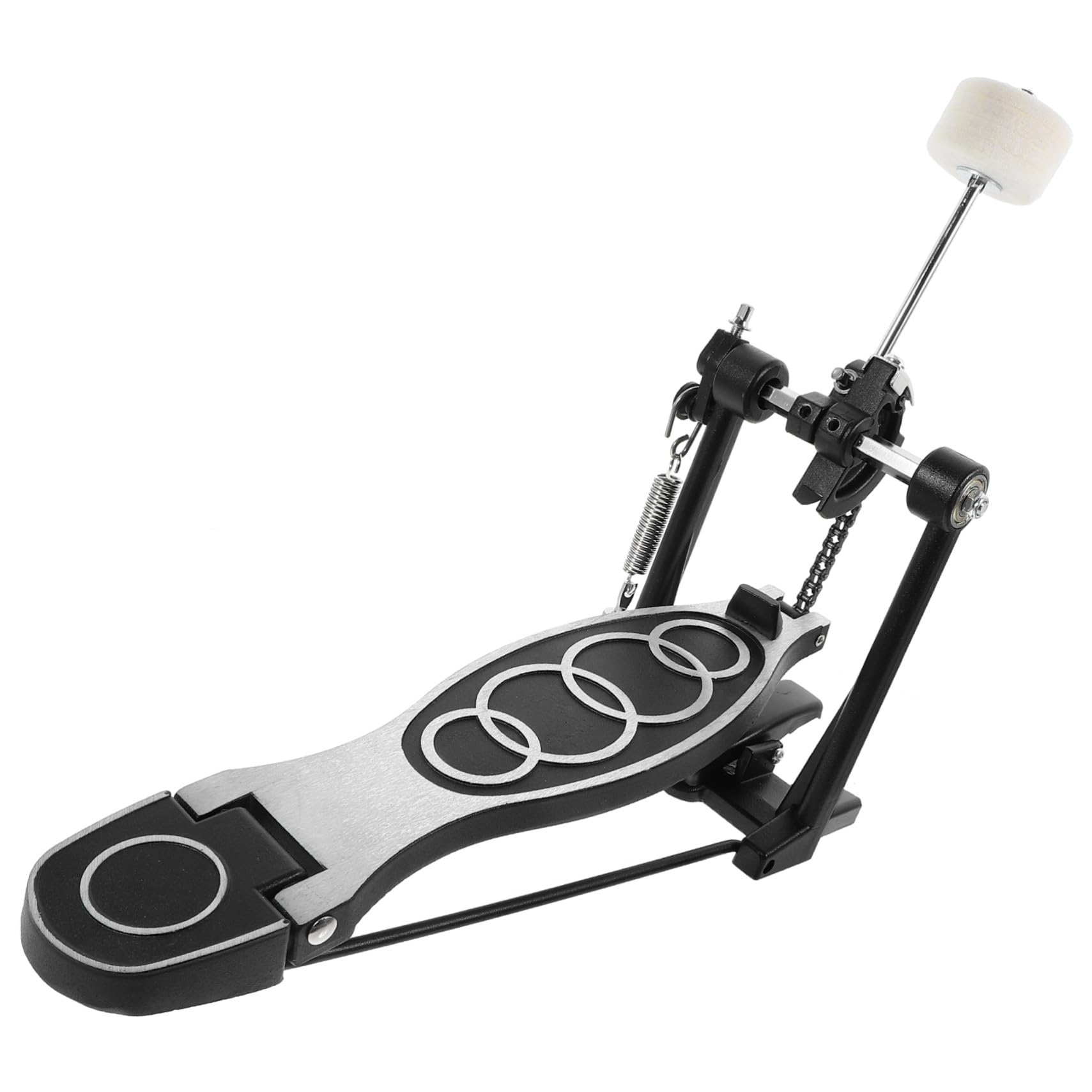 Singolo per Grancassa con Martello in Antiscivolo Accessorio per Batteria Acustica ed Elettronica Design Semplice e Stile Elegante per Batteristi e Appassionati Jazz