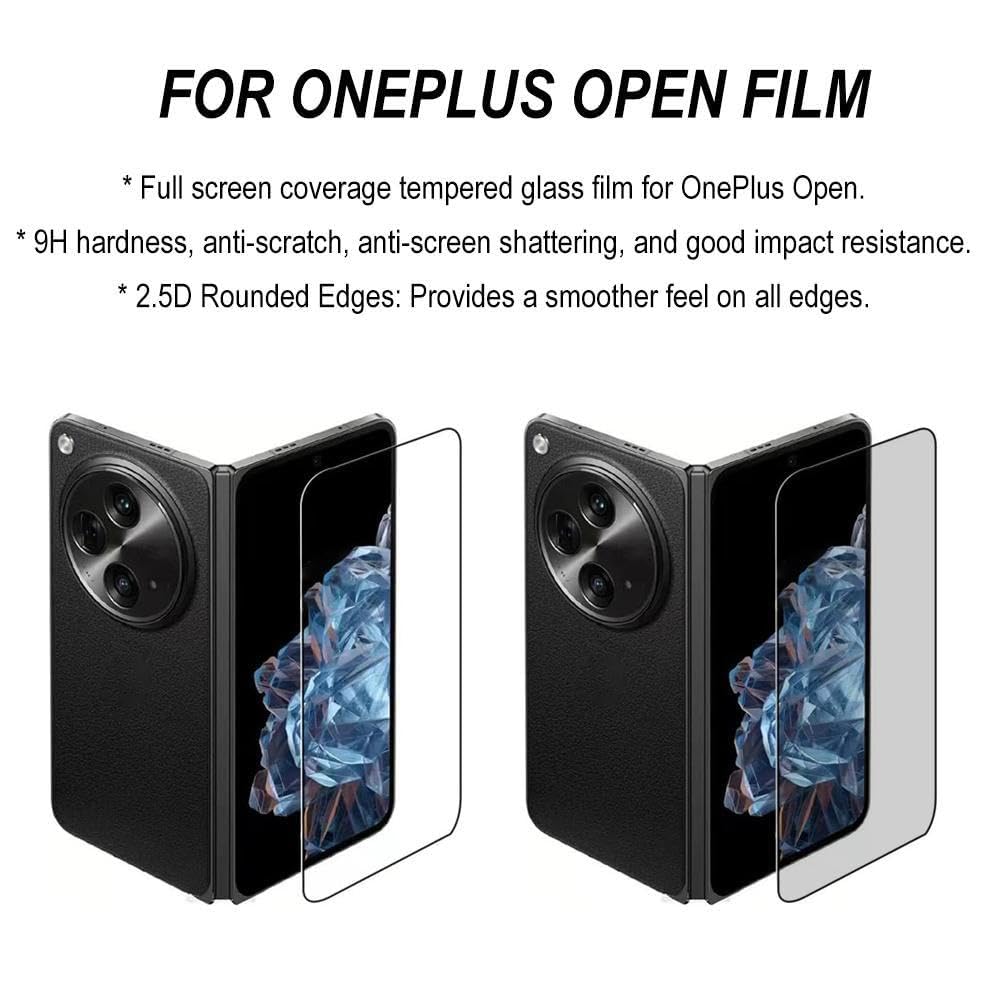 TM Concept Total Protect Vetro Temperato Per OnePlus - Pellicola Protettiva Con Cornice Colorata, Ultra Sottile 0.26mm, Anti Graffio 9H, Anti Impronte, Facile Installazione - 2