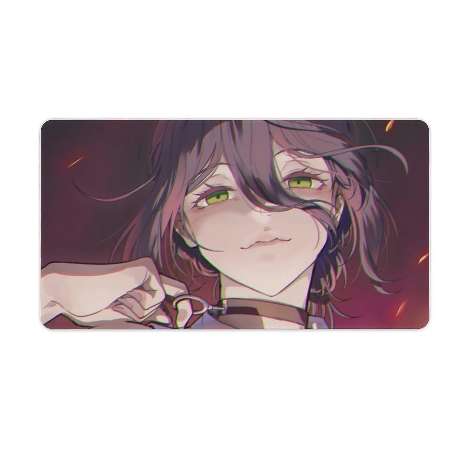 Amazon.co.jp：デスクマット パッド チェンソーマン レゼ 【ゴム生地