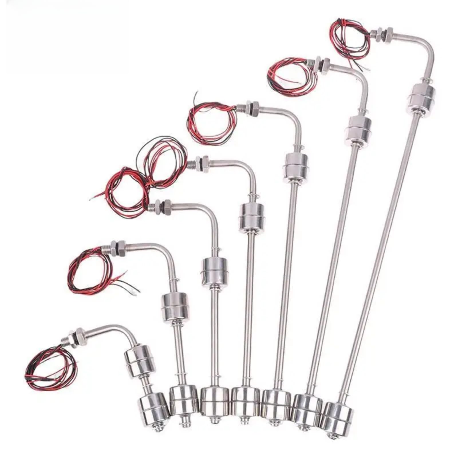 1 * Seitlich gebauten L-Typ Edelstahl Schwimmschalter Doppelkugel(N12)