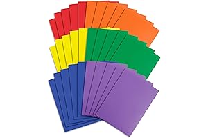 Blue Summit Supplies Two Pocket Plastic Folders (30 Pack)