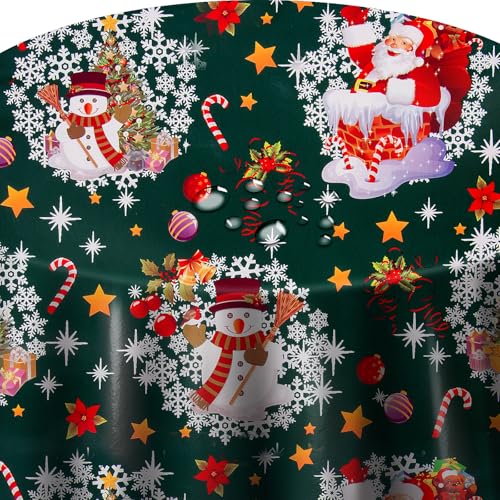 Wachstuch Wachstischdecke Weihnachtstischdecke Weihnachten...