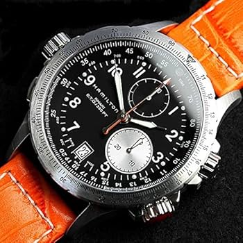 Amazon.co.jp: HAMILTON Khaki E.T.O. Chronograph 10気圧防水/330ft