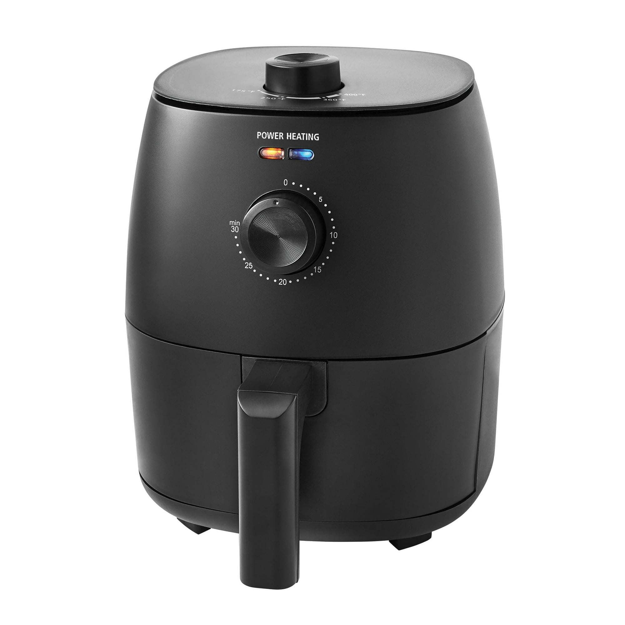 Compact 2 2 Qt Air Fryer with Auto Shutoff Timer Nonstick Basket 1150W Oil-Less Cooker for Healthy Meals