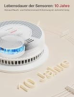 X-Sense WiFi-s Füst és Szénmonoxid Érzékelő, Cserélhető Elemmel, 2-in-1 Intelligens Kombinált Detektor, X-Sense Home Biztonsági Applikációva 7