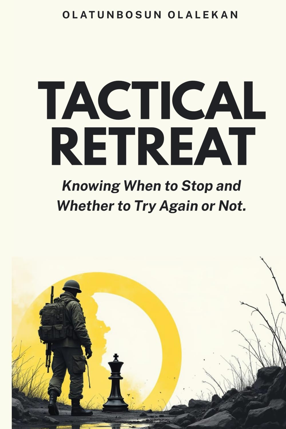 Tactical Retreat: Knowing When to Stop and Whether to Try Again or Not.