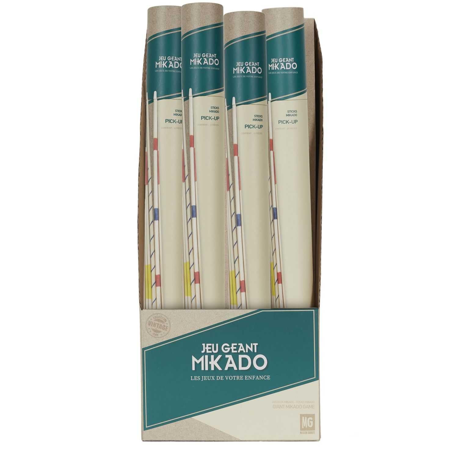 Mister Gadget MG20321 Mikado Gigante 41 PZAS. Madera