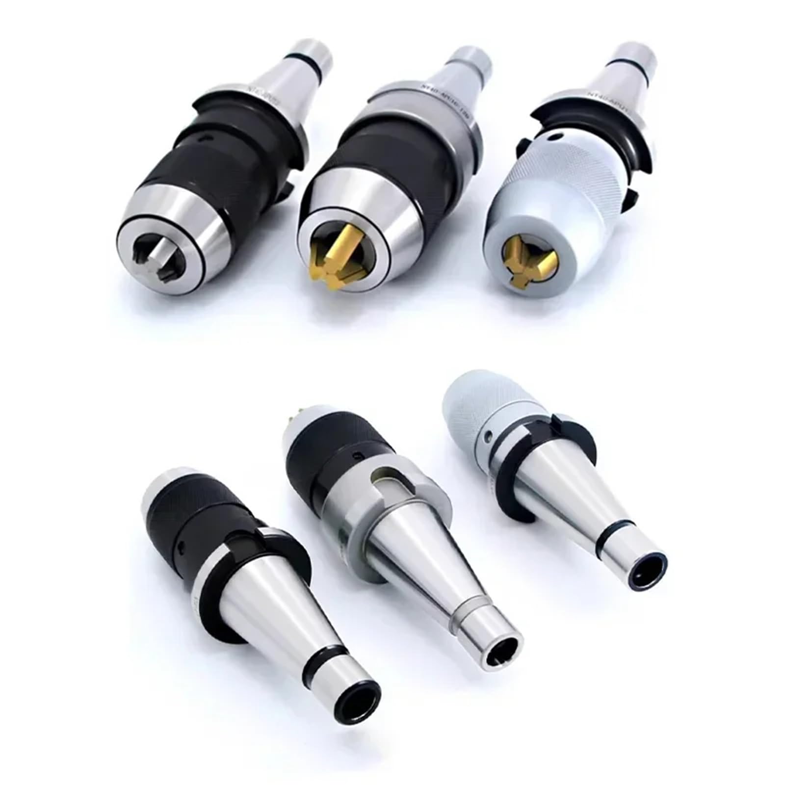Portautensili NT30 NT40 APU08 APU13 Serie NT Apu Portautensili Per Tornio Autoserrante Integrato CNC Mandrino Per Trapano Pinza(B,NT30-APU13(1-13mm))