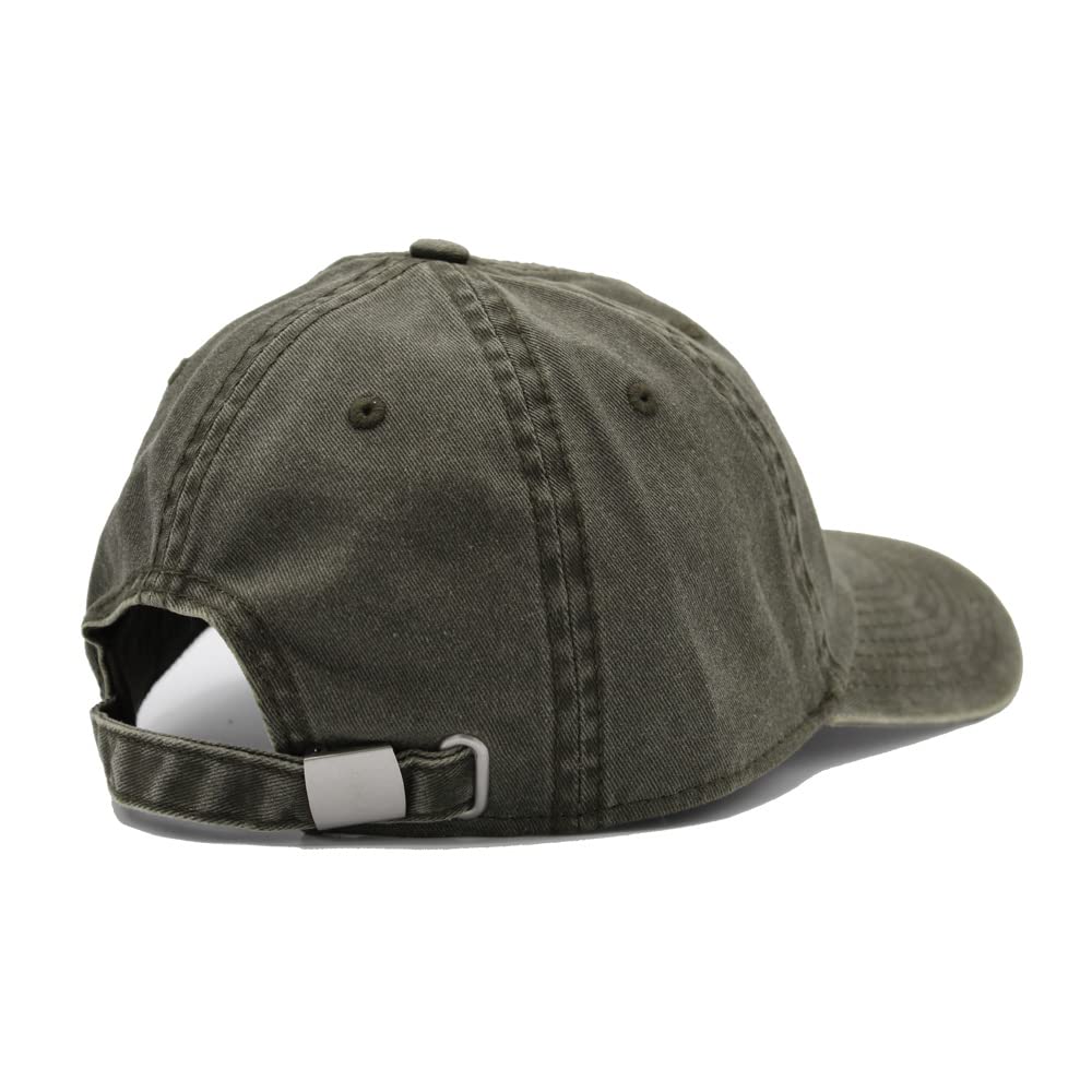 DRESSED IN MUSIC PLAY WITH ME Berretto Baseball Classic Surf Monkey® – Berretto Dad in cotone senza struttura – Look invecchiato