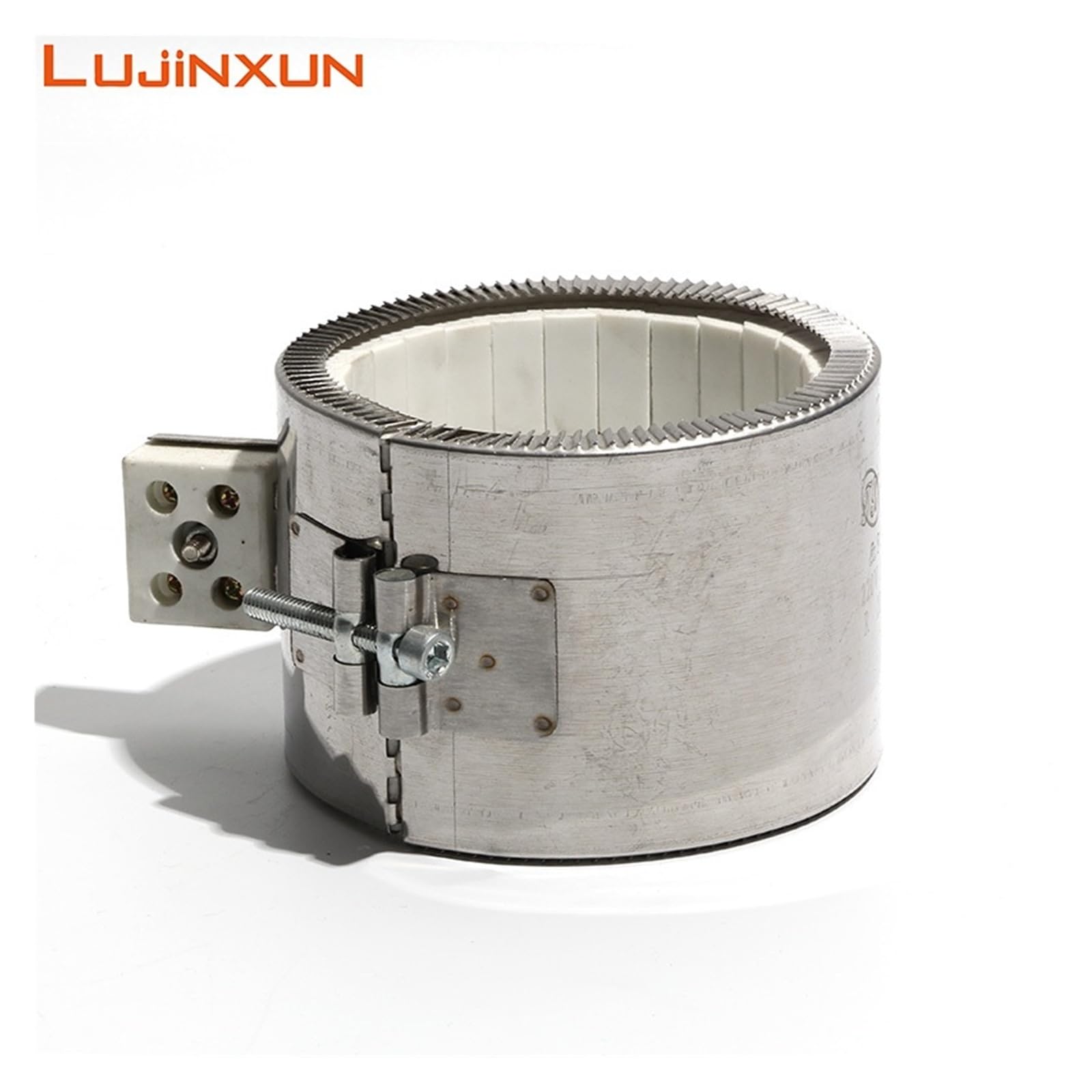 Ceramiczny grzejnik taśmowy 220 V Stalowy element grzejny o średnicy ID 70-200 mm(1000W 130x50mm(IDxH)