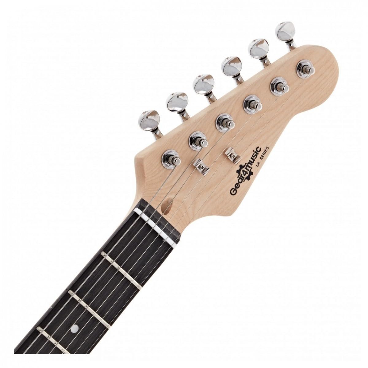 E-Gitarre LA von Gear4music Starter Pack schwarz
