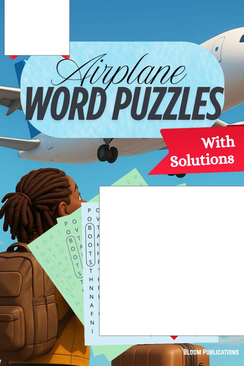 Airplane Word Search Puzzle Book: An Airplane Themed Word Find Puzzle for Adults, Seniors and Teens