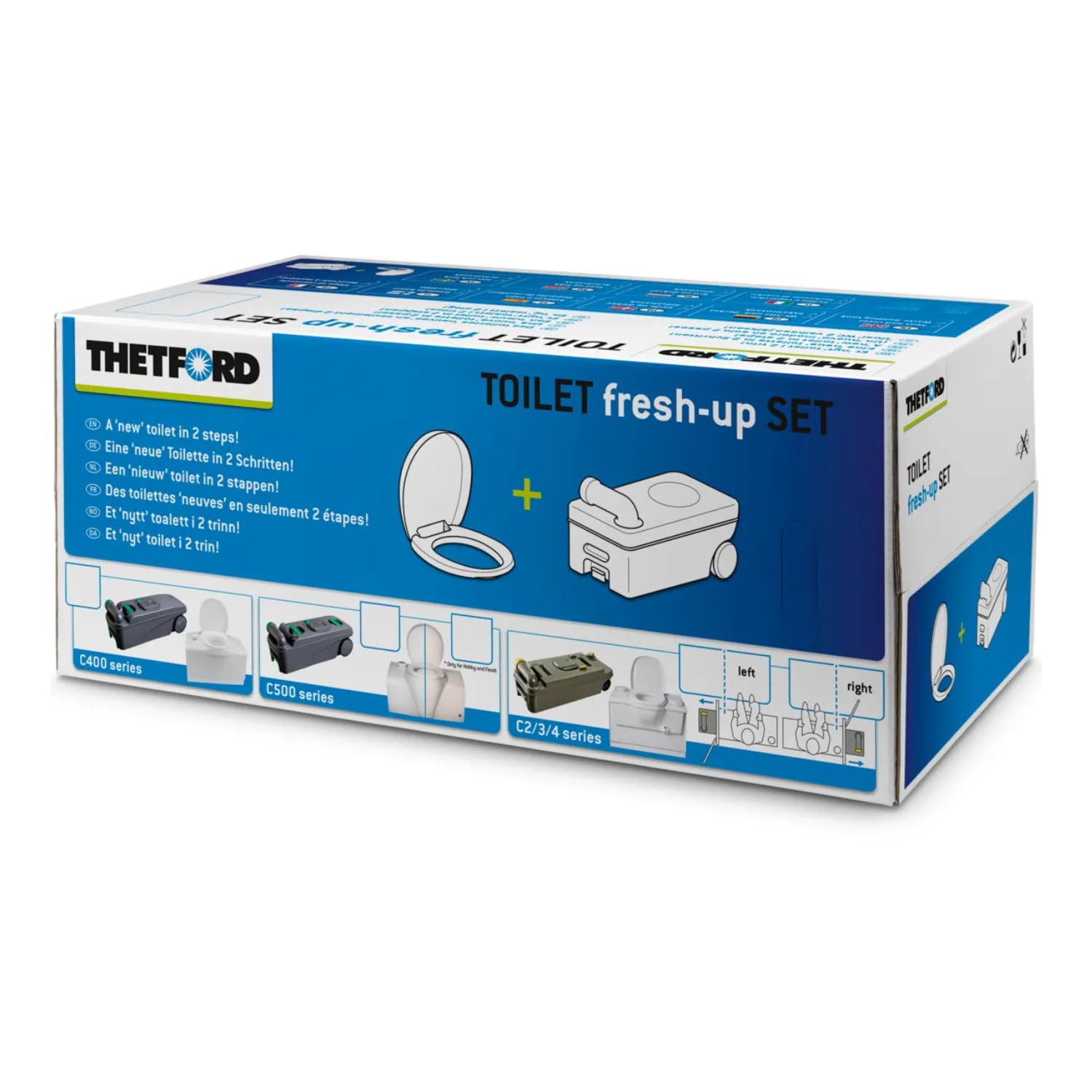 Thetford 0402228N Fresh Up Set per toilette a cassetta C400