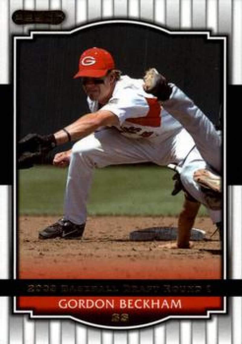 2008 Razor Signature Series #8 Gordon Beckham White Sox (Prospect/RC - Rookie Card) MLB Baseball Card NM-MT