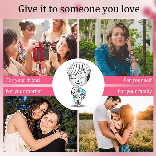 Cycuff 925 Sterling Silver Charms Suitable For Charm Necklaces, Bracelet Pendants Beads Jewellery Gift For Women Family Friends thumb #5