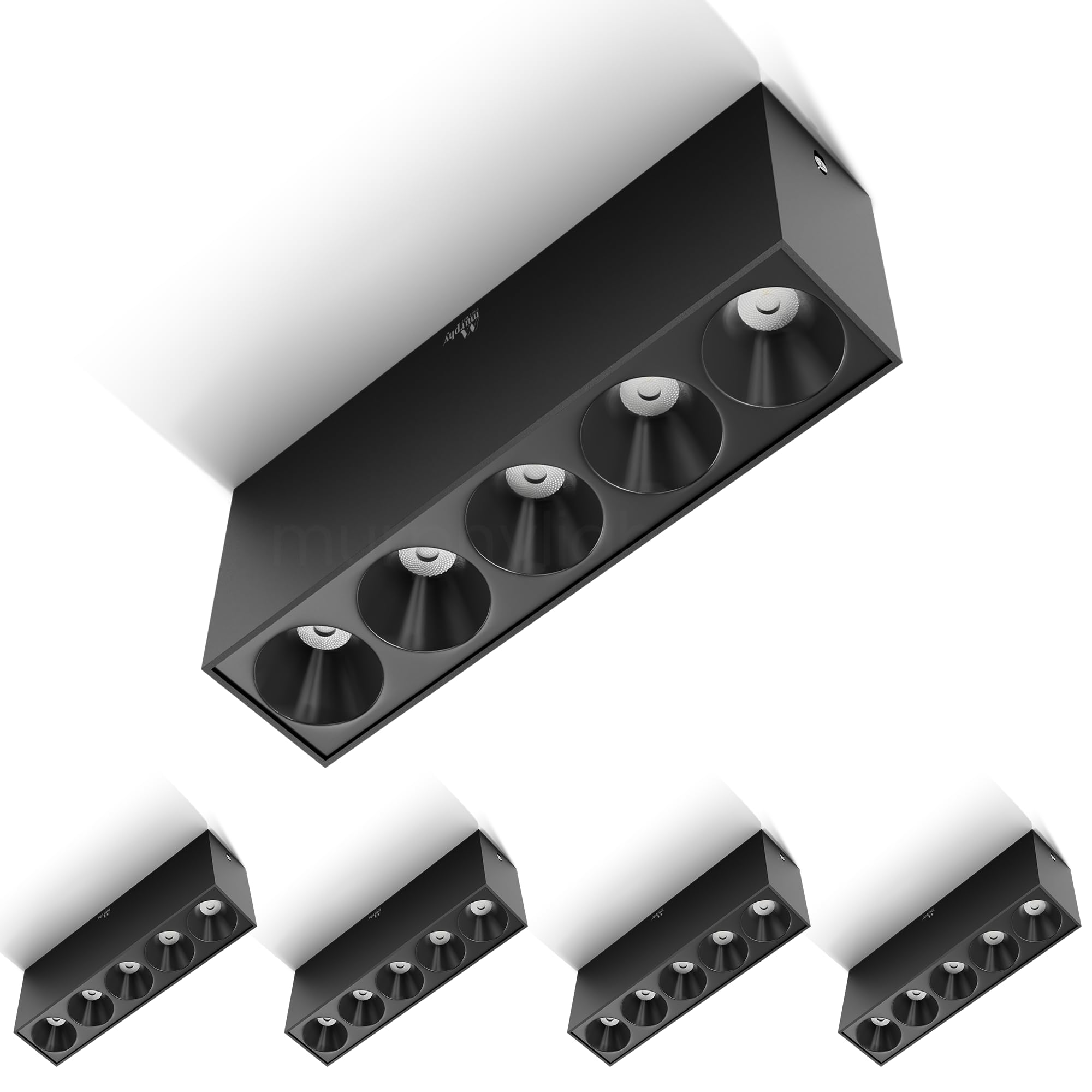 Murphy LED Spot Light - Black Finish, 20W -18