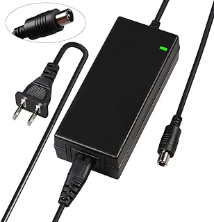 Owrieo 42V 2A Universal Power Adapter One Pin Metal Connector Battery Charger for Bird, Lime,Lime-S,Skip,Spin,Xiaomi M365