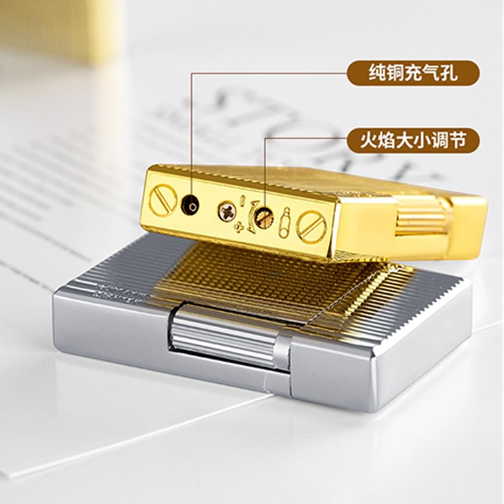 ゴールドオープンフリップライター-Billie Eilish Long-T L AMEX会員