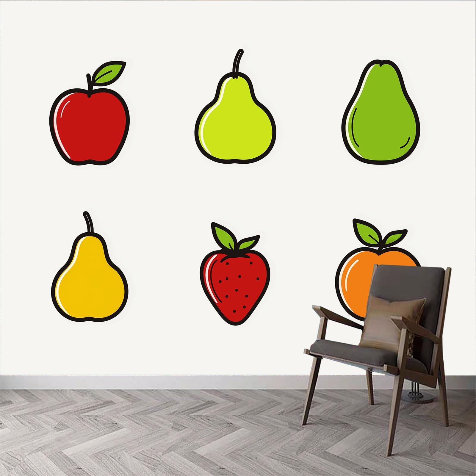 Fresque murale design style minimaliste amovible grand format 400x280