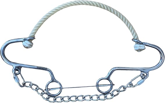 حبل حبل أنف Hackamore سحب الحصان قليلا