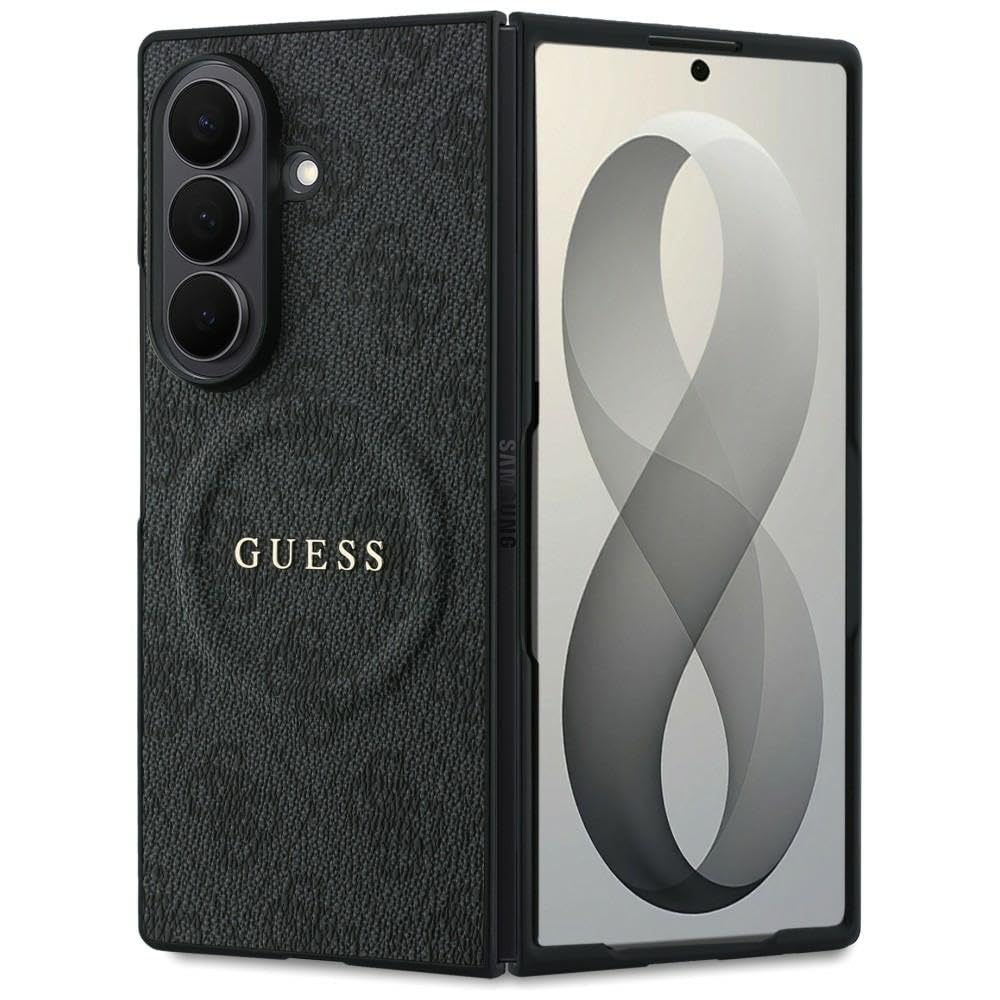 CG MOBILE Guess 4G Classic Coque compatible avec MagSafe pour Samsung Galaxy Z Fold8 Ultra (noir)