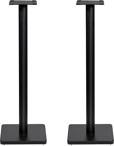 Fluance Floor Speaker Stands for Surround Sound and Bookshelf Speakers