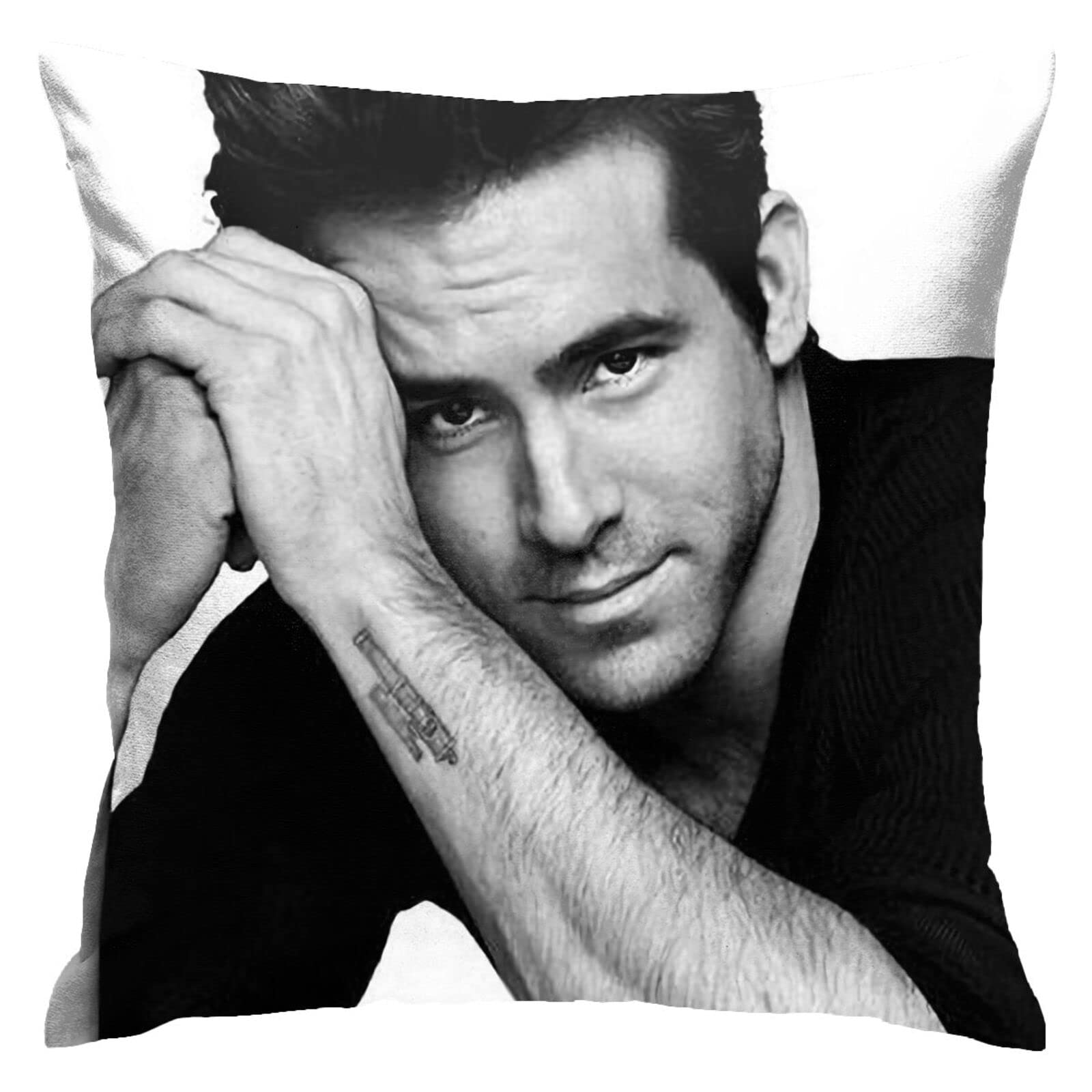 Yingd Ryan Reynolds Pillow Covers Double Sided Plush Pillow Cases Dorm Decor For Bedroom Living Room 45Cm X 45Cm