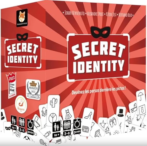 Jeu d’ambiance Gigamic Secret Identity Nouvelle Edition - vue 3