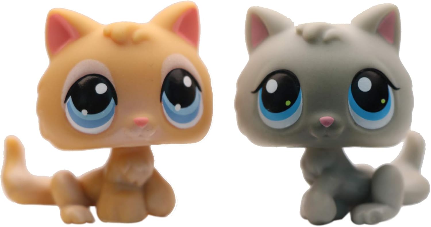 LPSBC LPS Kitten Kitty #66#47 Cat Grey Yellow Big Turkey Ubuy