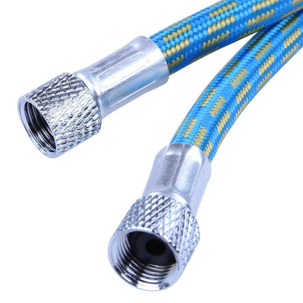 TIMBERTECH - abpst03 - zestaw 2 aerografów - z 6 igłami, 6 końcówkami, 2 adapterami, 2 wężami i 2 przegródkami