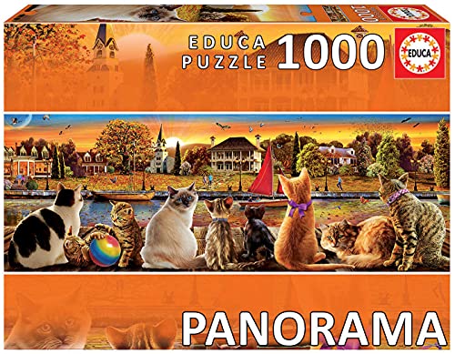 Educa - Puzzle da 1000 pezzi per adulti | Cats On