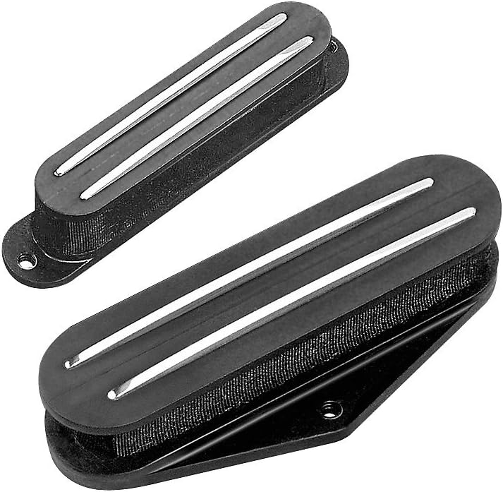 Joe Barden Pickups (Barden) Modern T-Style Tele Pickup Set Regular White Black