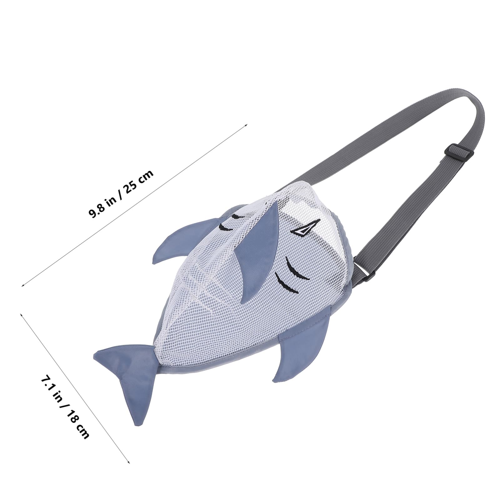 ifundom Beach Mesh Bag for Lightweight Portable Collecting Bag for Beach and Shells Fun and Distinctive Look for Summer Activities