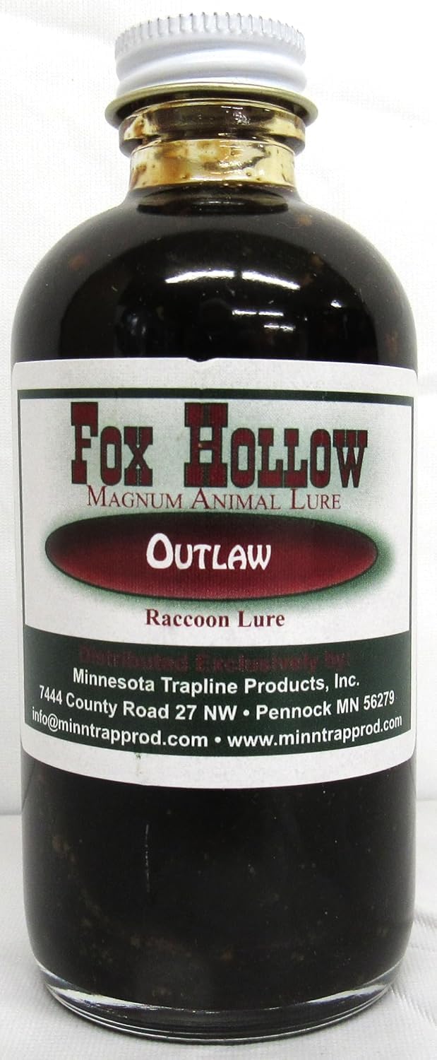Outlaw - Raccoon Food Lure - Fox Hollow 4 Ounce Bottle