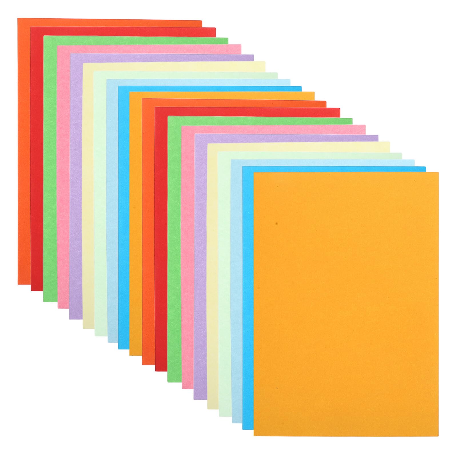 Papel de Colores A4 300 Hojas 65g para Impresión y Manualidades