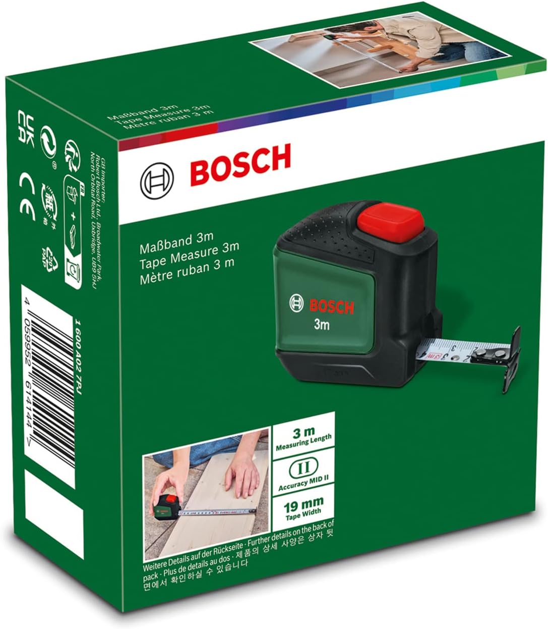 Bosch Home and Garden Şerit Metre 3m