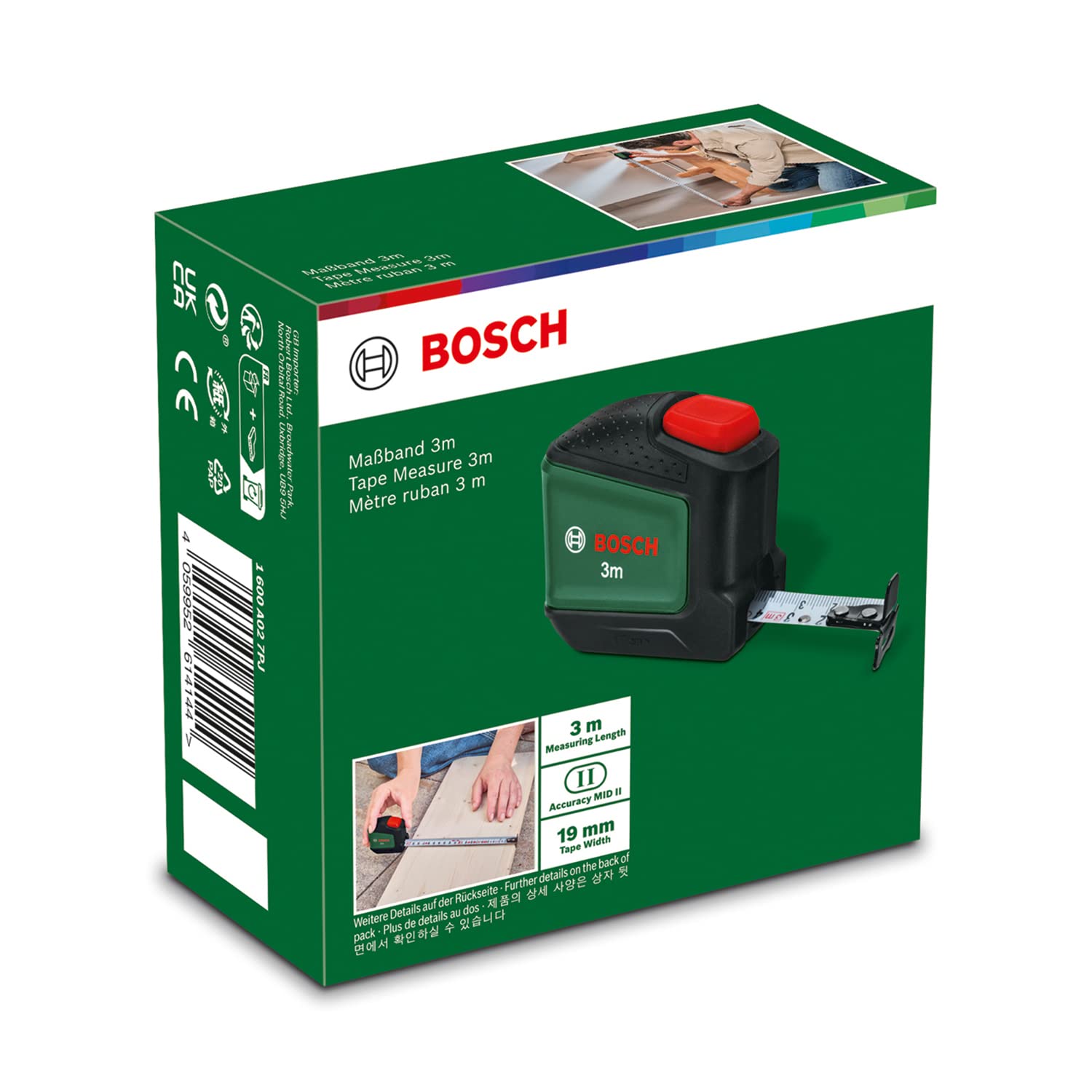 Bosch 9-Piece Hex Key Set (Multi-Tasking Hex Keys Made of High-Quality S2 Steel; 1.5-10mm; Long Arm; Ball-End 30-Degree Offset; Rust-Protected, Storage Clip)