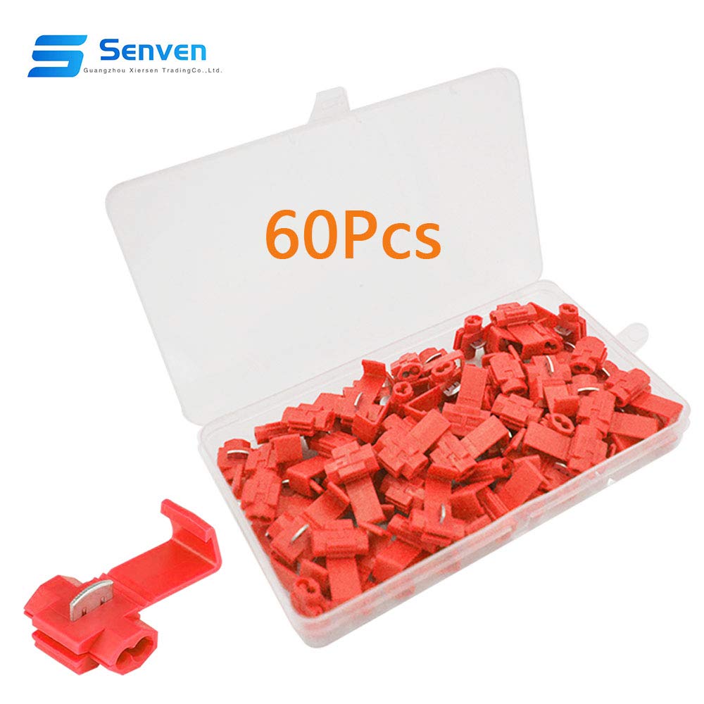 Connettori Rapidi Fili Senvenelec 50 Pezzi - Scozzese, Rosso/Blu/Giallo Per Cablaggio - Foto 7