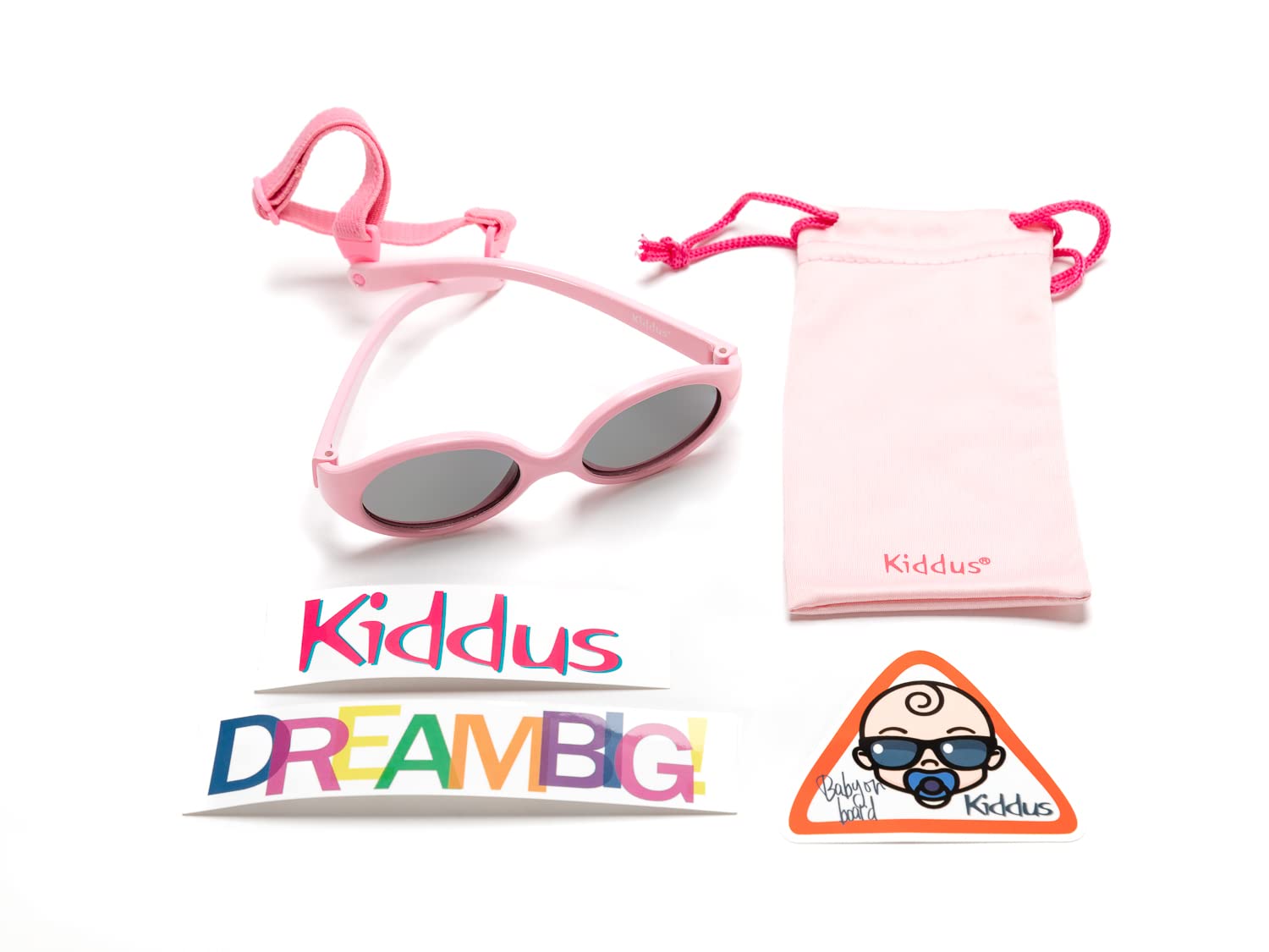 Occhiali Da Sole Bambini 0-48 Mesi - Con Fascia Elastica E Protezione UV, Design Ergonomico - Foto 3