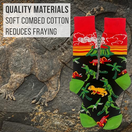 Men's Premium Comfort Dinosaur Socks3
