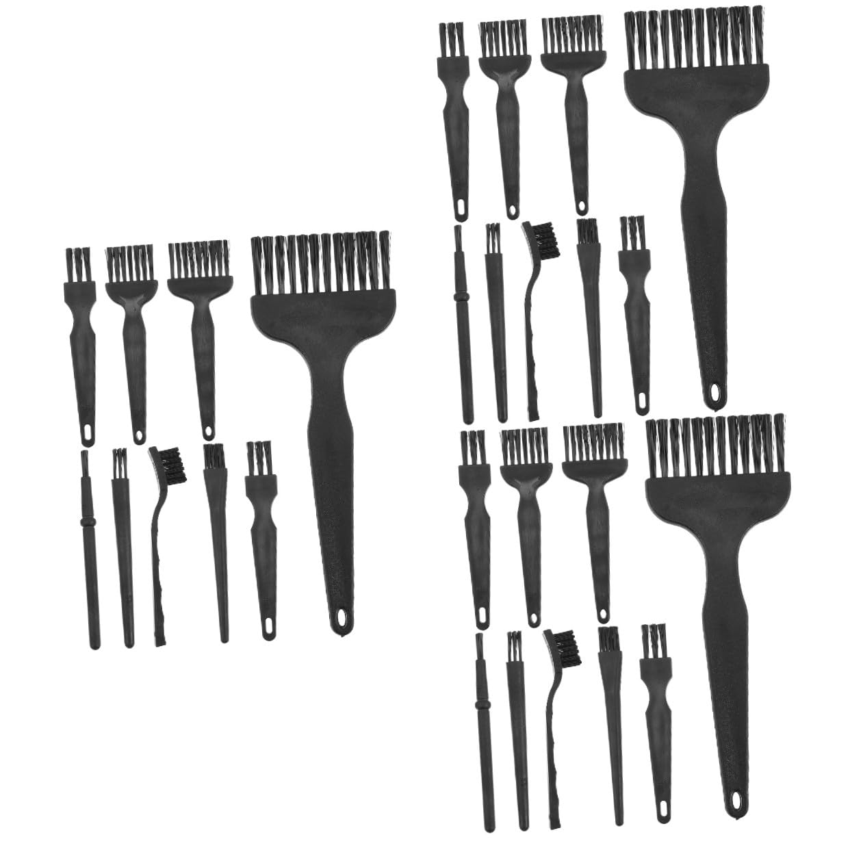 FOMIYES 3 Set Di Spazzole Di Ricambio Per Rasoio Elettrico Per La Pulizia Di Spazi Sottili Tagliacapelli 8 Pezzi * 3