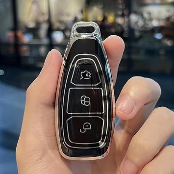 TPU Key Case Cover Bag Keychain Key Car Key Fob Cover, for Ford Fiesta Focus 3 4 for Mondeo Ecosport Kuga Focus ST