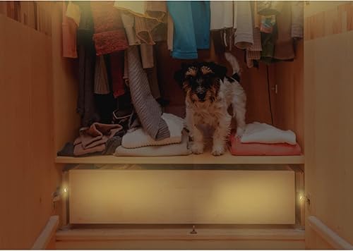 Miniatura 8 de Luz LED con sensor de bisagra de gabinete, armario de armario, luces nocturnas modernas, universal, pequeña, inducción inteligente debajo del